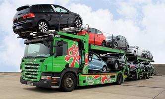 Heavy Luxury Car Transport Trailer New 2018 اسکرین شاٹ 2