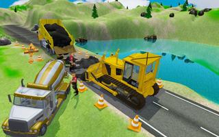 City Road Construction 3D Simulator 2018 capture d'écran 3