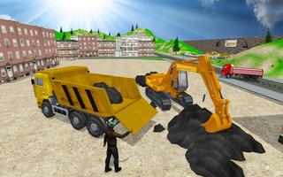 City Road Construction 3D Simulator 2018 capture d'écran 1