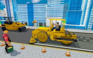 City Road Construction 3D Simulator 2018 capture d'écran 2