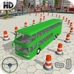 Modern Luxury Bus Parking Game 2018