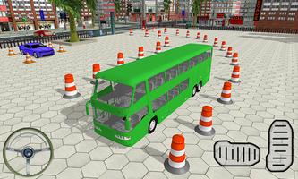 Modern Luxury Bus Parking Game 2018 poster