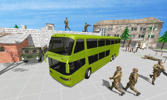 Army Bus Game US Soldier Duty পোস্টার