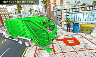 Garbage Truck  Simulator 3D 2018 screenshot 3