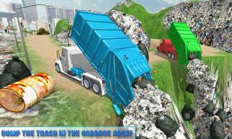 Garbage Truck  Simulator 3D 2018 screenshot 2