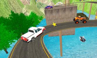 Hill Climb Race 4x4 Trucker  2 Affiche