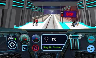 Bullet Space Train Simulator اسکرین شاٹ 1