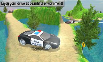 Police Car Driver Offroad 2018 capture d'écran 3