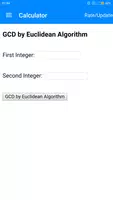 Euclidean Algorithm : GCD and  poster