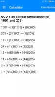 Euclidean Algorithm : GCD and  screenshot 2