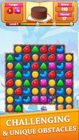 Cookie Crush Match - Jam Blast Candy captura de pantalla 2