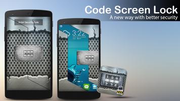 Code Screen Lock-poster