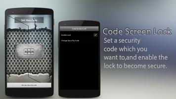 برنامه‌نما Code Screen Lock عکس از صفحه