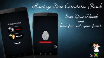Marriage Date Calculator Prank Affiche