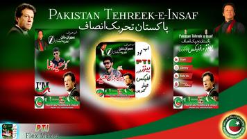 PTI Urdu Flex maker Affiche