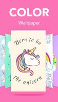 Kawaii Unicorn Wallpaper bronies Plakat