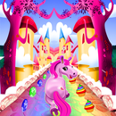 Super Pink Unicorn Princess Pony APK