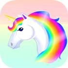 lindos fondos de pantalla de unicornio rosa icono