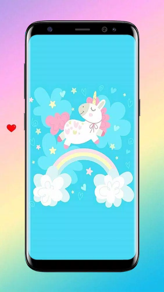 Android 用の かわいいユニコーンピンクの壁紙 Apk をダウンロード