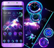 Unicorn Glowing Theme ảnh chụp màn hình 1