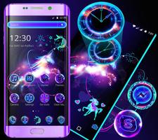 Unicorn Glowing Theme syot layar 1