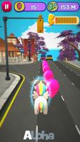 Unicorn Dash City Run Adventure Ekran Görüntüsü 1