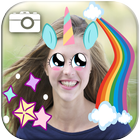 Unicorn Photo Sticker Editor icon