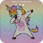 Unicorn password Lock Screen-icoon