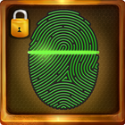 Fingerprint Lock Screen Zeichen