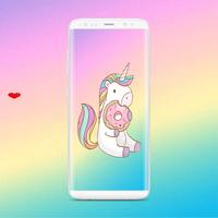 Unicorn wallpapers kawaii screenshot 1