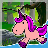 unicorn games for kids free icône