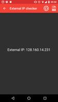 برنامه‌نما External IP Checker عکس از صفحه