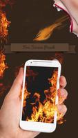 Fire Screen Prank-poster