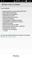 UniMail - Aplicativo de Email Affiche