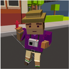 Blocky Tourist أيقونة