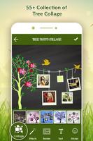 Tree Collage Photo Maker Affiche