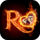 Fire Text Photo Frame APK