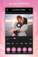 Love Video Maker with Music syot layar 1