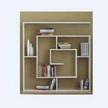 unique bookcase design