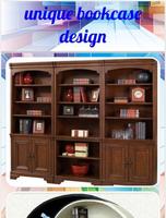 unique bookcase design পোস্টার