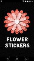 Flower Stickers for watsapp poster