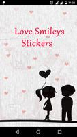 Love Smileys Stickers watsapp poster