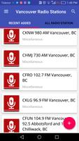 Vancouver Radio Stations capture d'écran 2