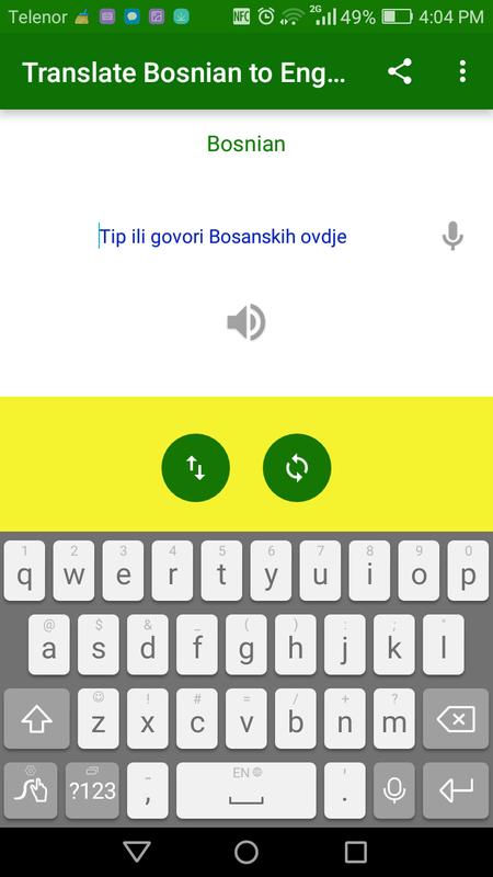 Translate Bosnian To English For Android Apk Translate Bosnian To English Poster