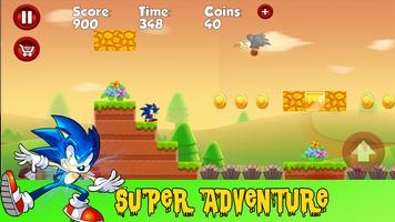 Speed Sonic Adventure الملصق