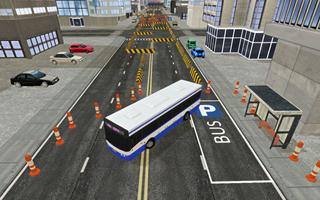 City Bus Parking 3D captura de pantalla 2