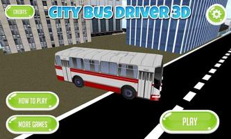 Bus Driver 3D Plakat