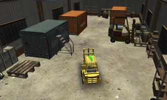 3D Forklift Driving постер