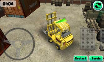 برنامه‌نما 3D Forklift Driving عکس از صفحه