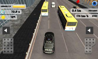 Police Chase 3D Racer plakat